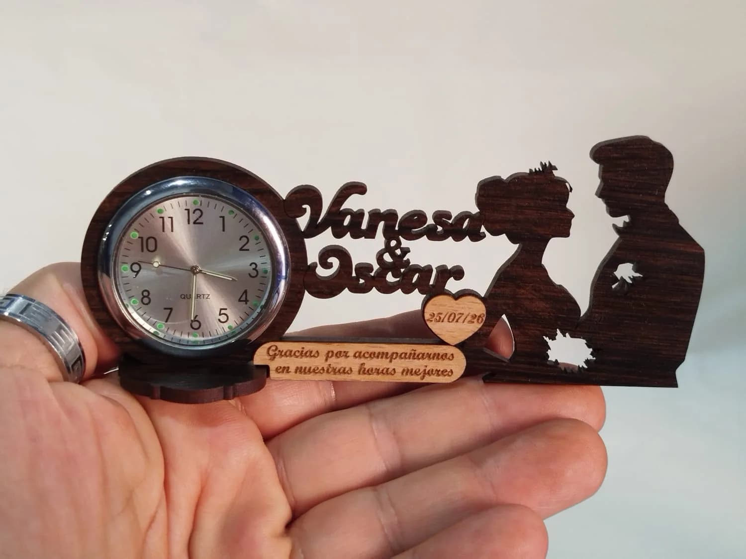 Reloj de boda